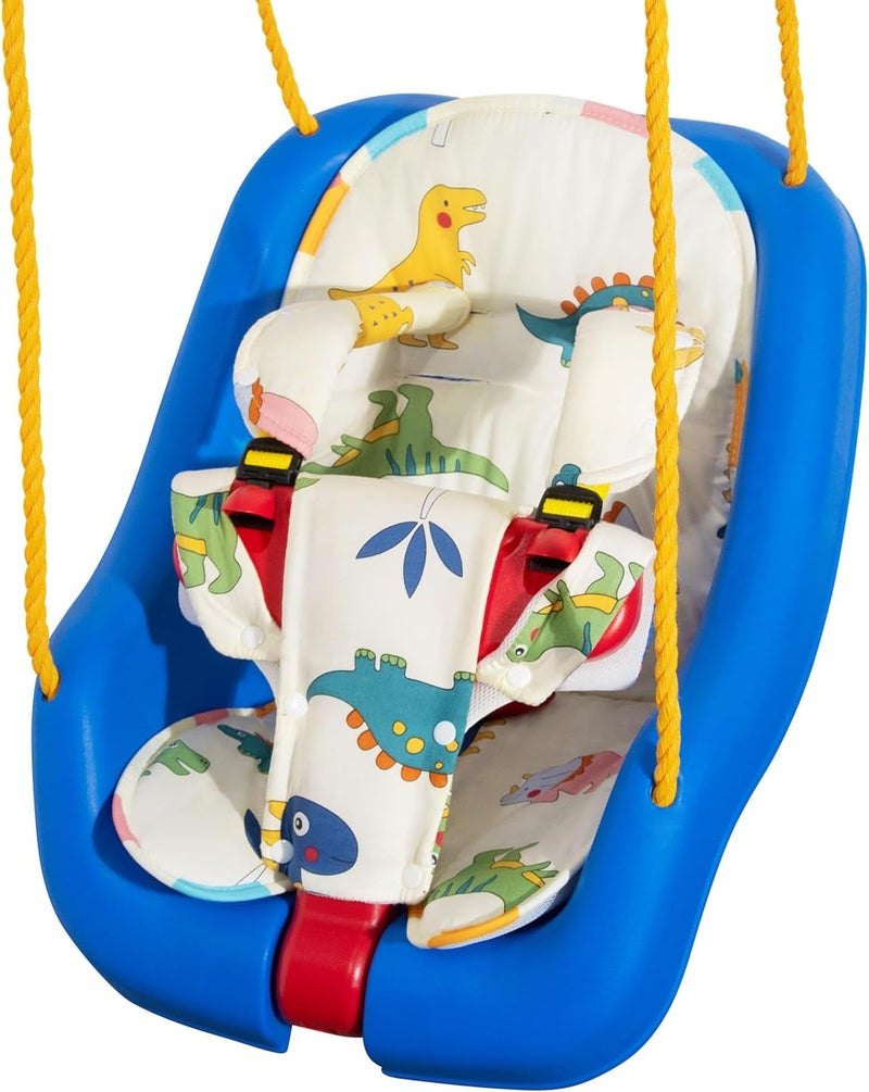 FEISIKE Toddler Swing Cushion - Baby Swing Outdoor Seat Insert Pad Compatible with Little Tikes Swings for Toddlers Age 1-3, Detachable and Washable(Swing Not Included)-AMB241 - Image 1